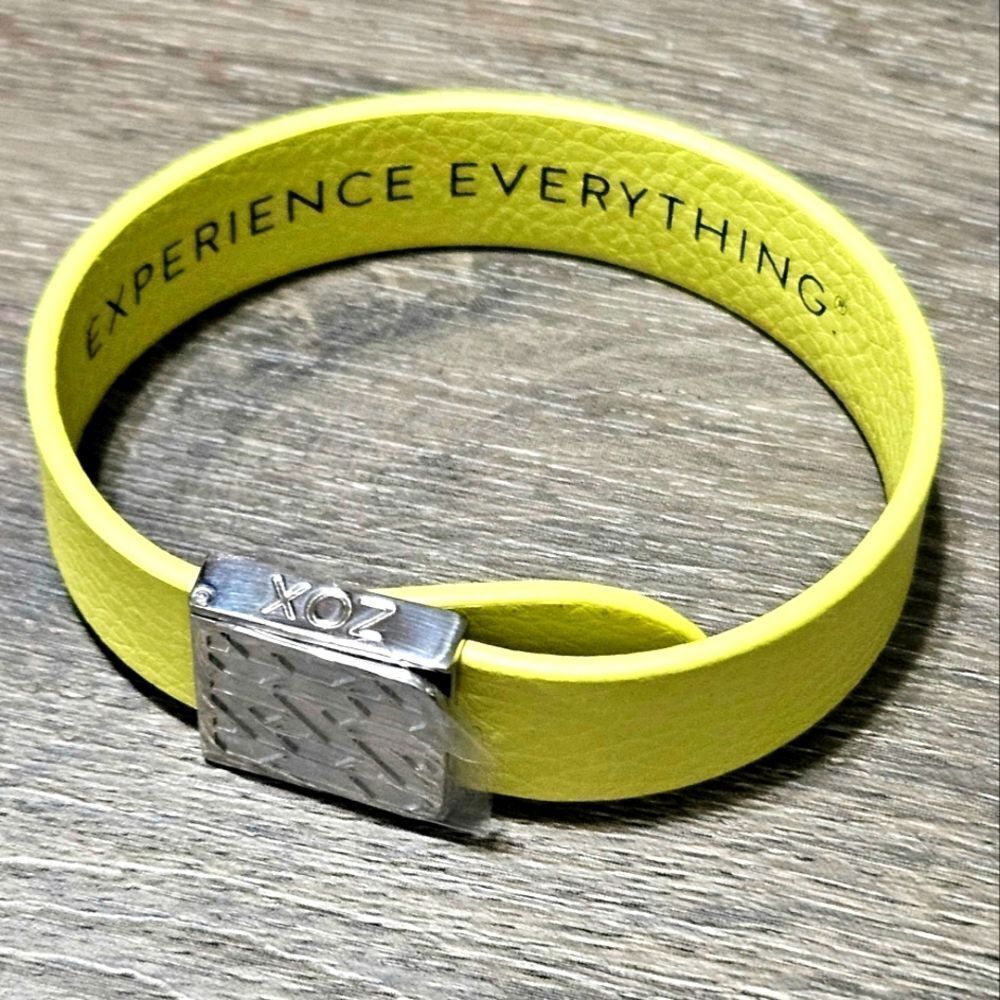 ZOX EXPERIENCE EVERYTHING #162 VEGAN LEATHER IMPERIAL Collectible Wristband